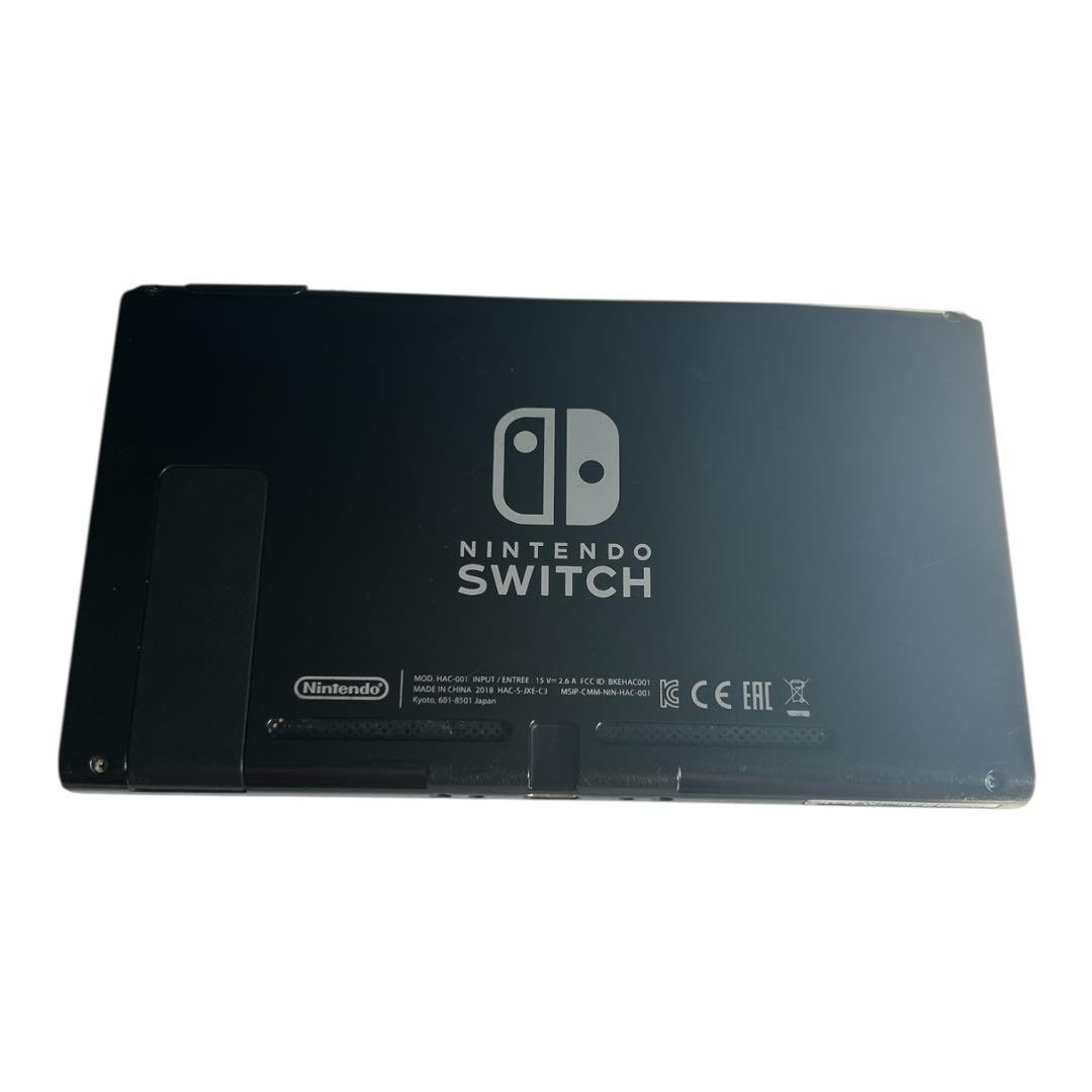 ⭐︎ジャンクSwitch本体 動作OK ソフト付きJoy-Con充電不可 現状品