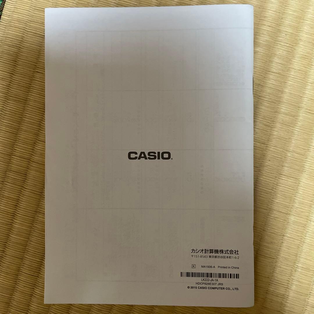 CASIO 光ナビゲーションキーボードLK-222
