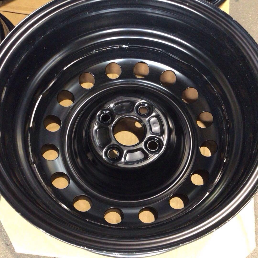 ヤリス純正スチールホイール キャップ付き 4本セット