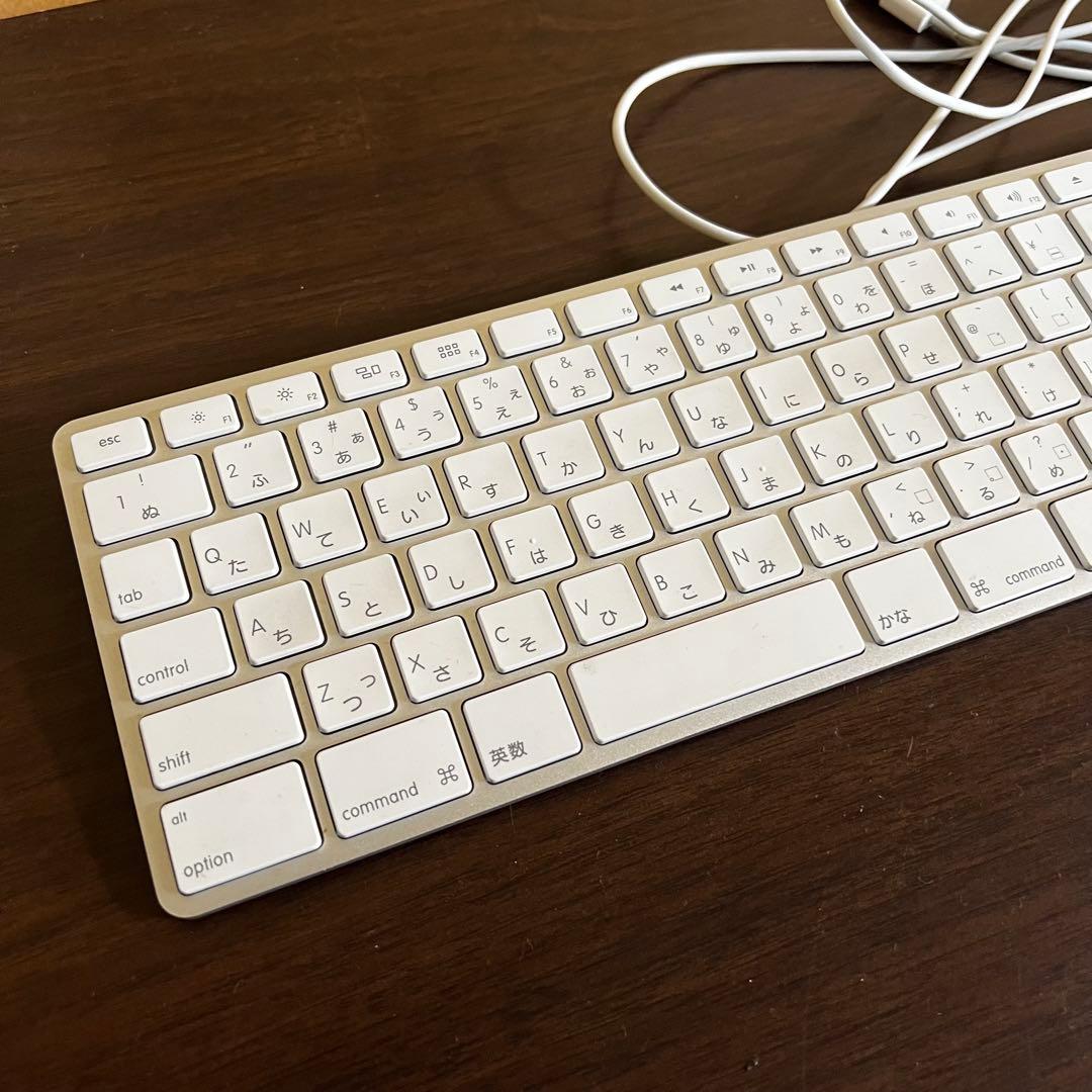 有線日本語配列キーボード テンキー付き