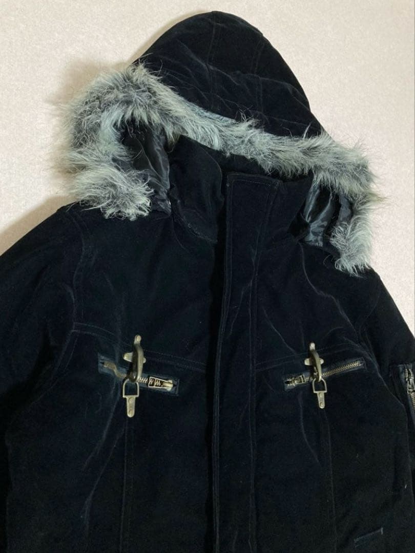 y2k archive flocky Military Mod Coat 平成