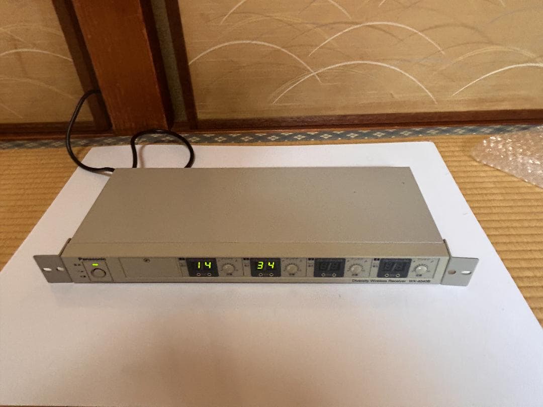 h*K様 Panasonic WX-4040B　ワイヤレス受信機 　　現状