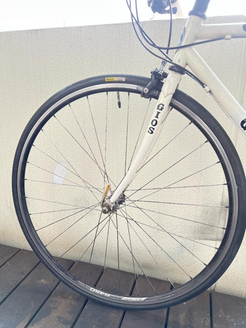 GIOS ジオスクロスバイク AMPIOホワイト １８段変速 700c　引取専用