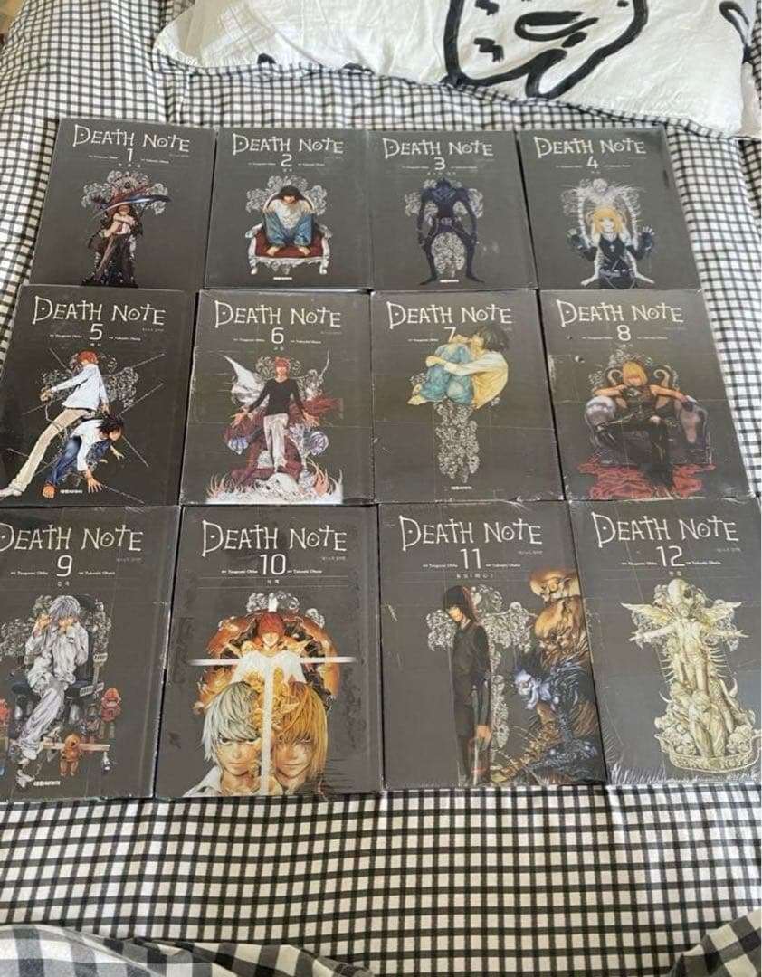 【全新品】韓国語 デスノート カラープレート 全巻 漫画