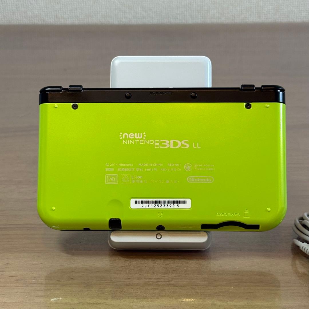 6-121 Newニンテンドー3DS LL ライム×ブラック