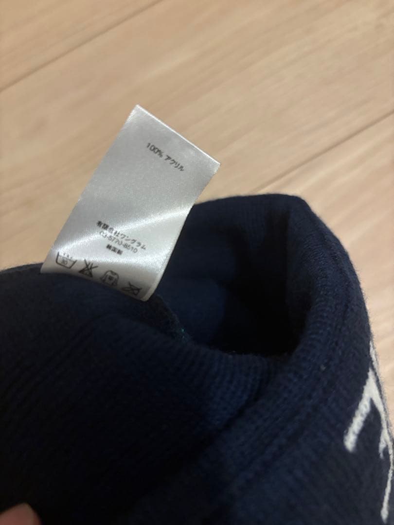 Supreme キリスト　ビーニー　2013aw ネイビー　紺色