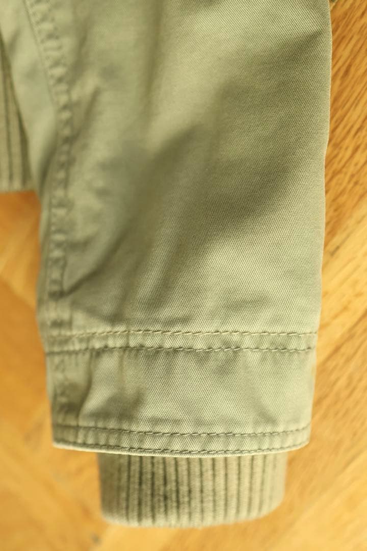 ハワイ購入品 HOLLISTER ミリタリージャケット M 【USED】