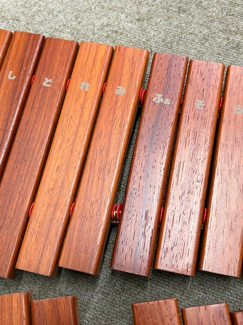 ●KAWAI カワイ シロホン カリン 木琴 2段 音楽 演奏● 純正 河合楽器