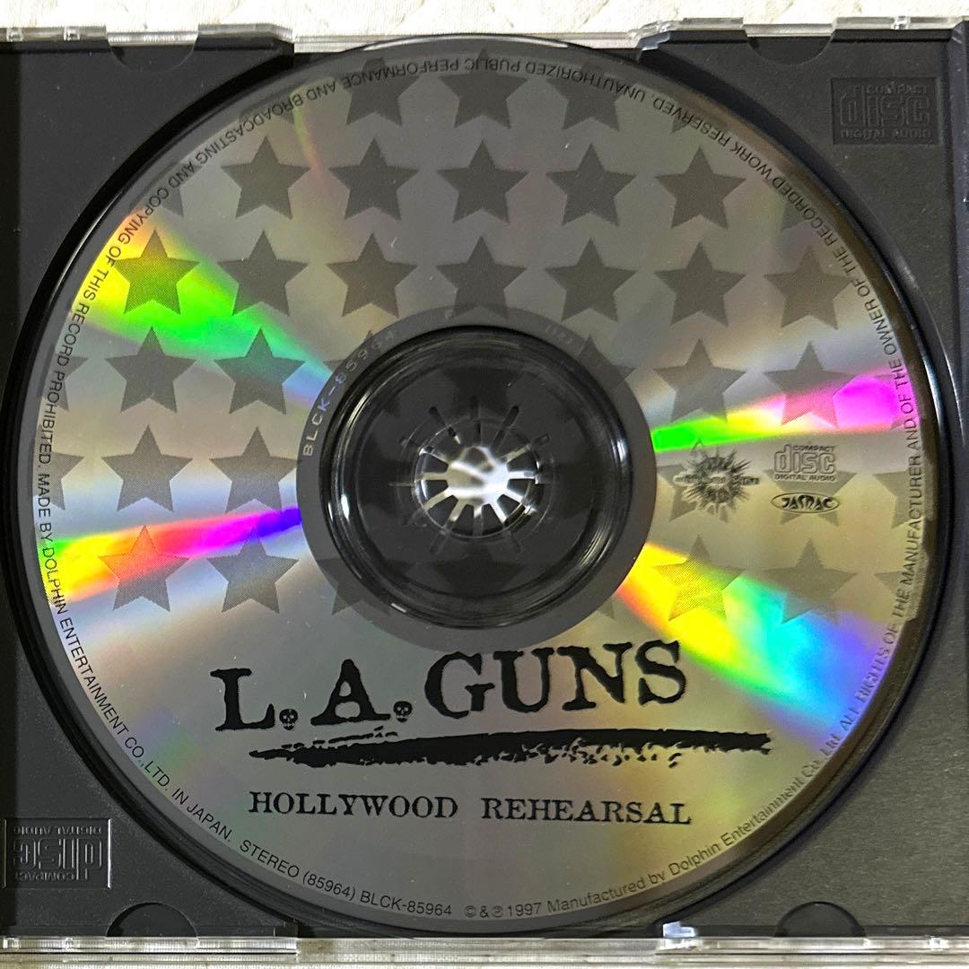 帯付き！国内盤！L.A.GUNS / ハリウッド・リハーサル