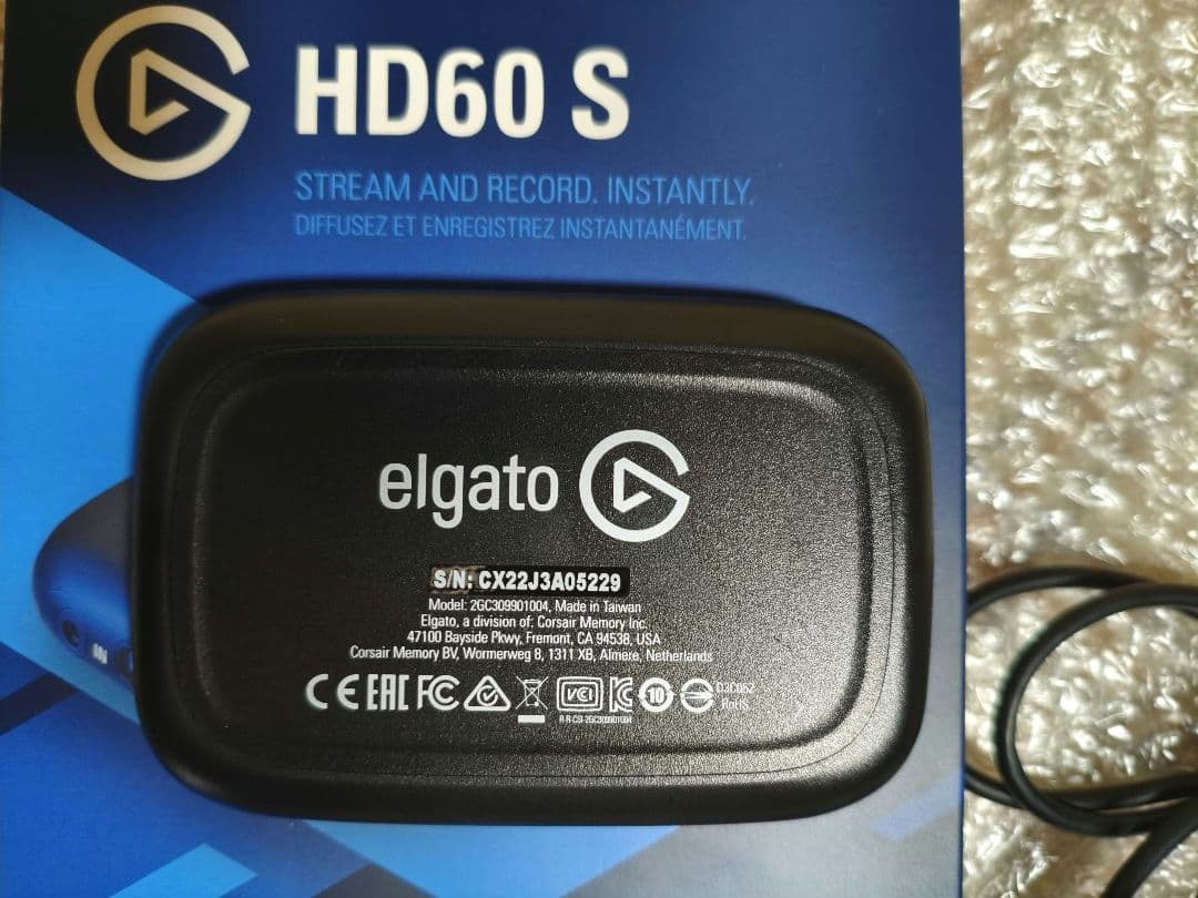 elgato HD60 S ビデオキャプチャーボード 本体