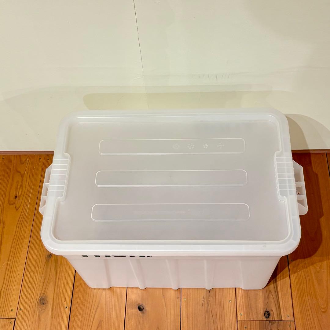 AAA様　THOR 75L 2個 クリア ラージトートBOX