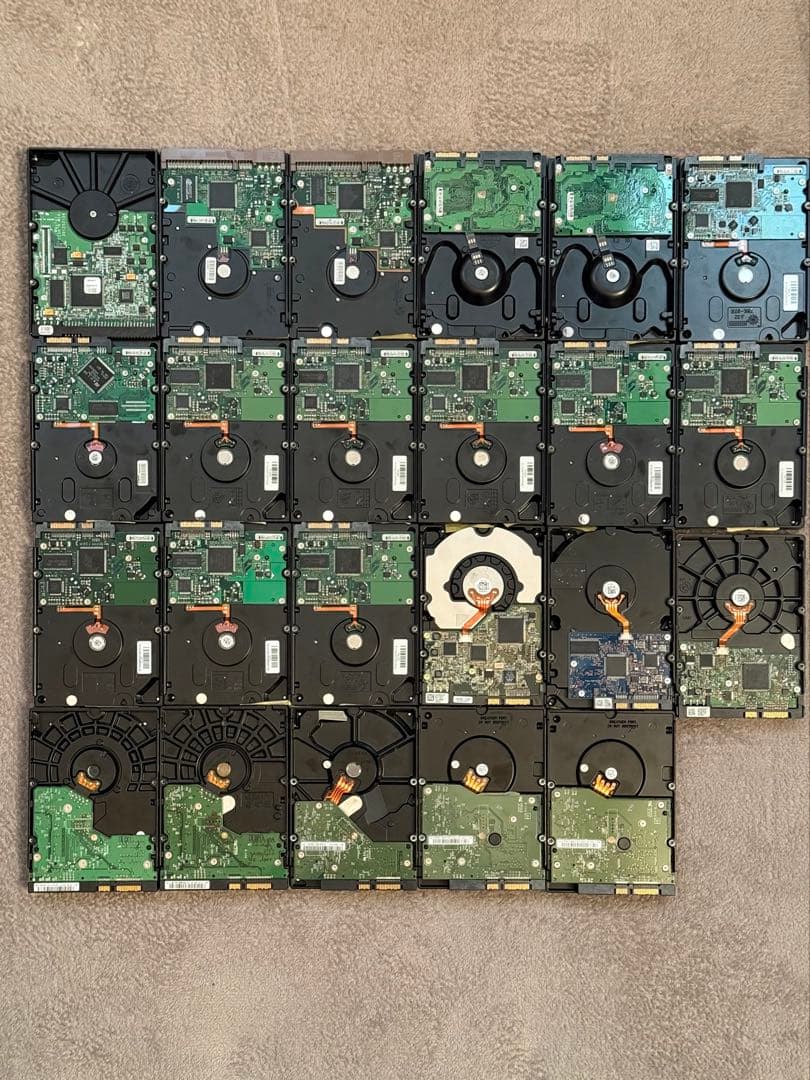 動作確認済HDD23台詰め合わせ合計8TB超まとめ売り