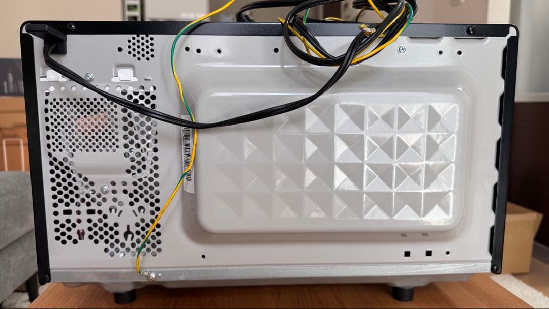 アイリスオーヤマ 単機能電子レンジ IMB-FV1801 黒 2021年製