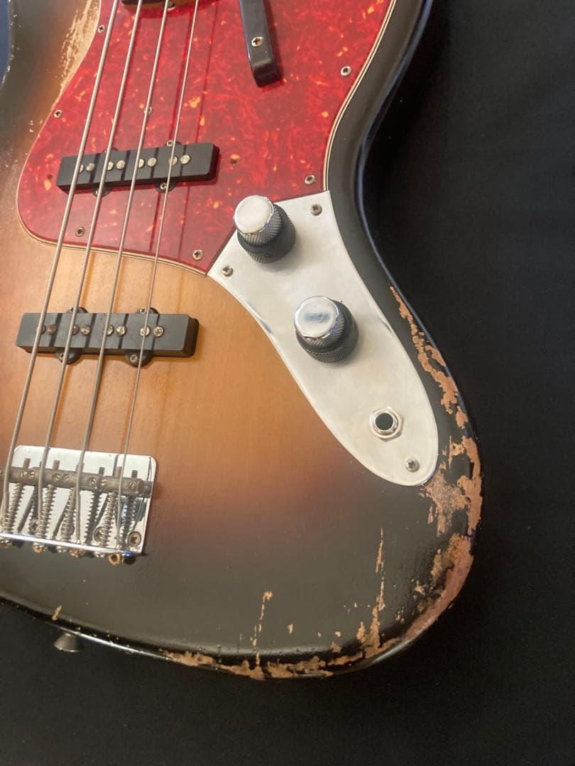 Fender Japan JB62→JB60ラッカー塗装　新品CTSスタック使用