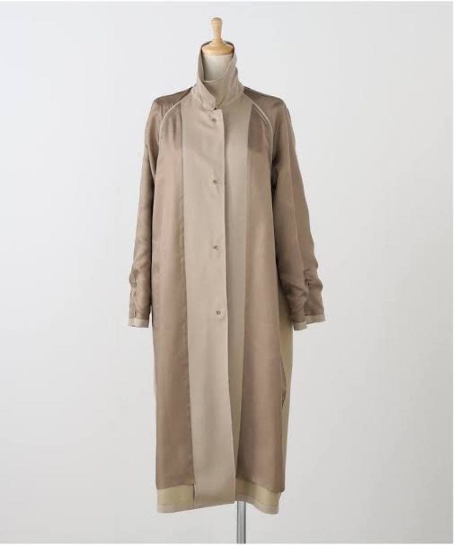 Deuxieme Classe/WOOLSILKギャバトレンチコート