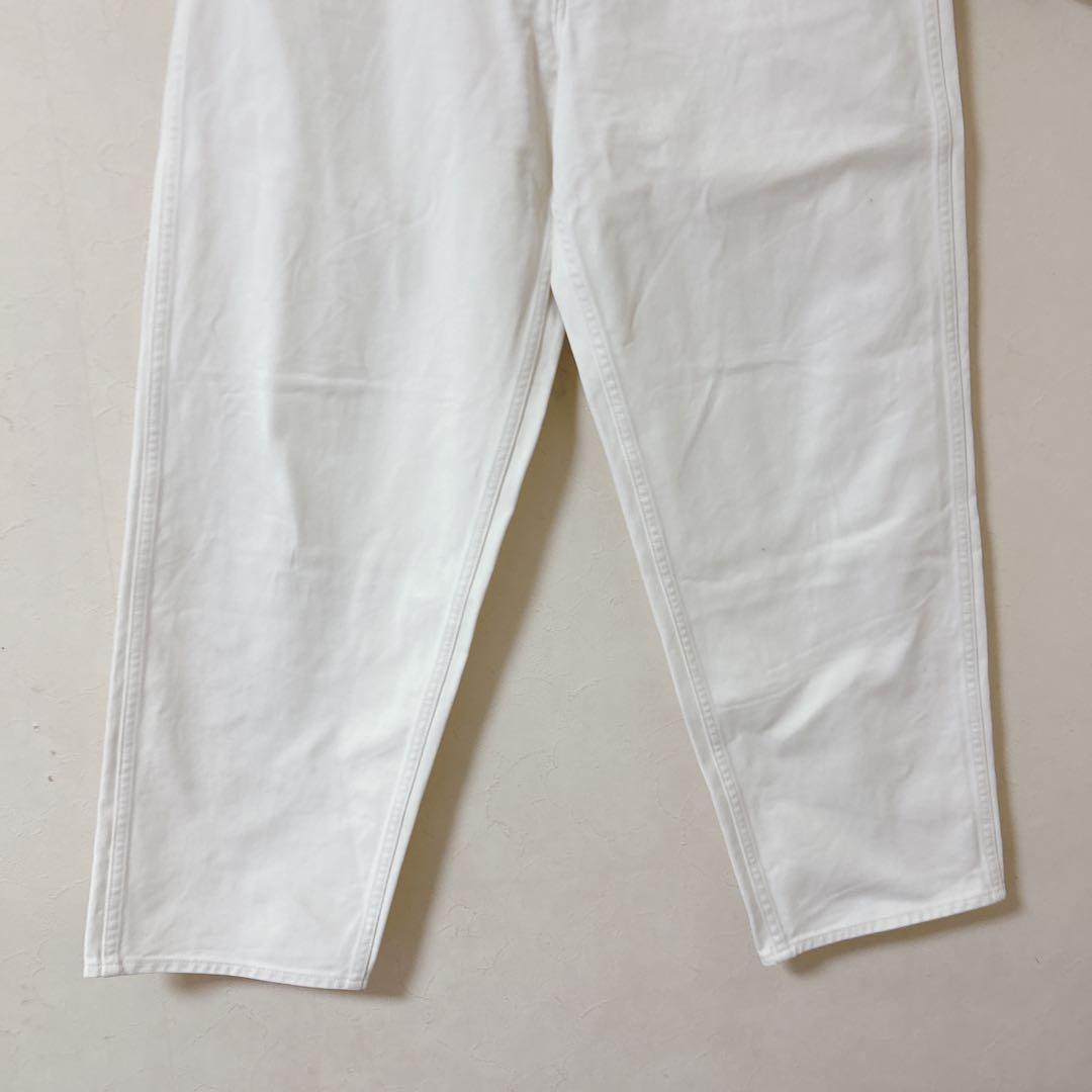 CIOTA 白 コットン デニムパンツ サイズ5 (M/L相当)
