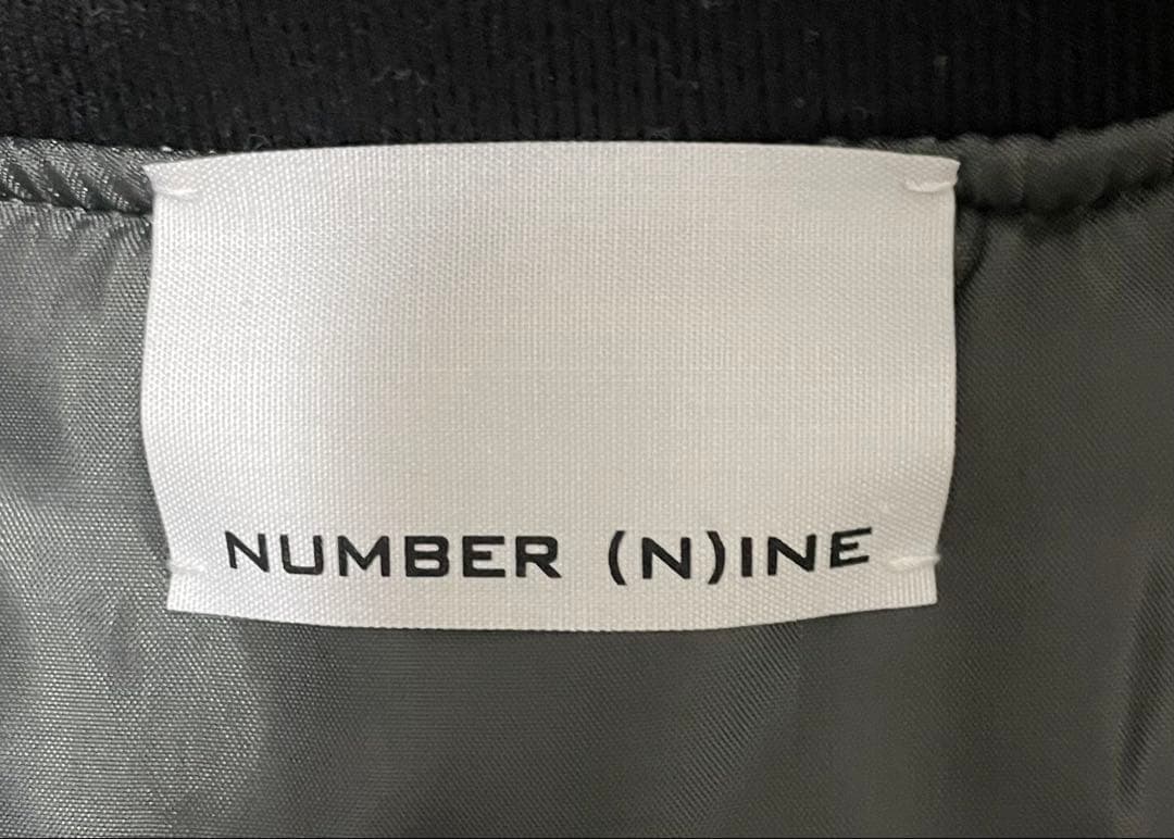 NUMBER (N)INE MA-1ジャケット ブラック