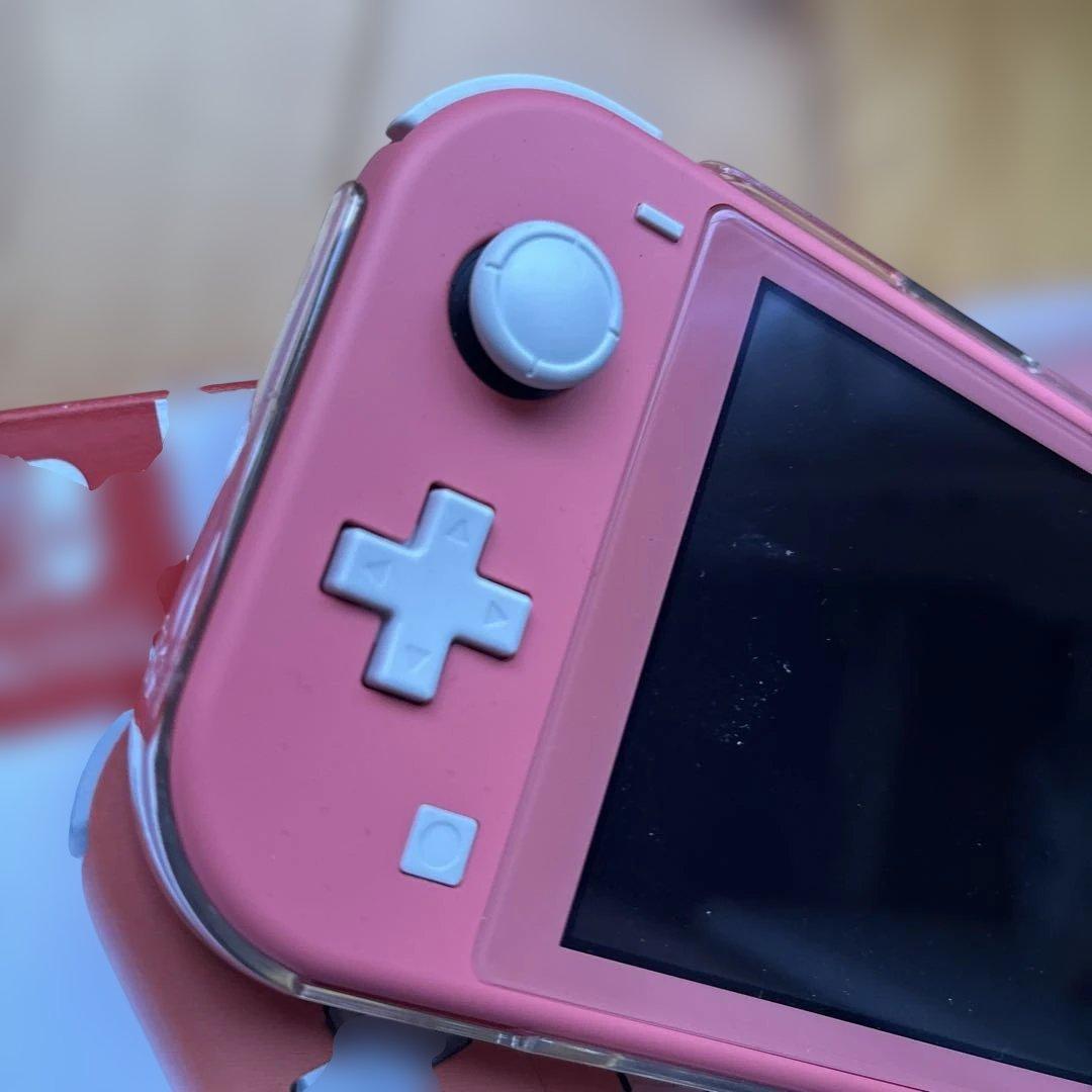 NINTENDO switchLite ピンク　ケース付き
