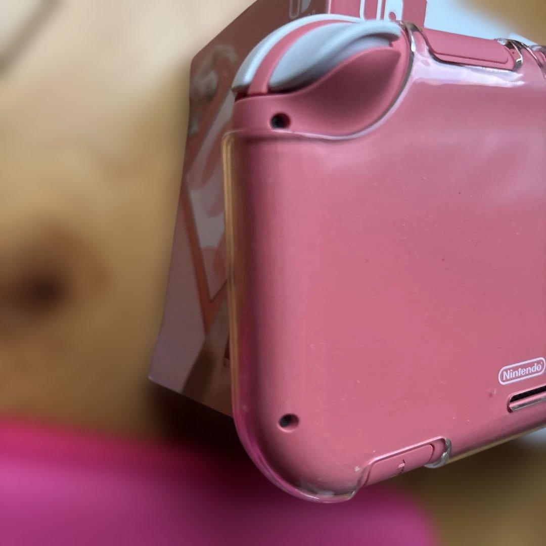 NINTENDO switchLite ピンク　ケース付き