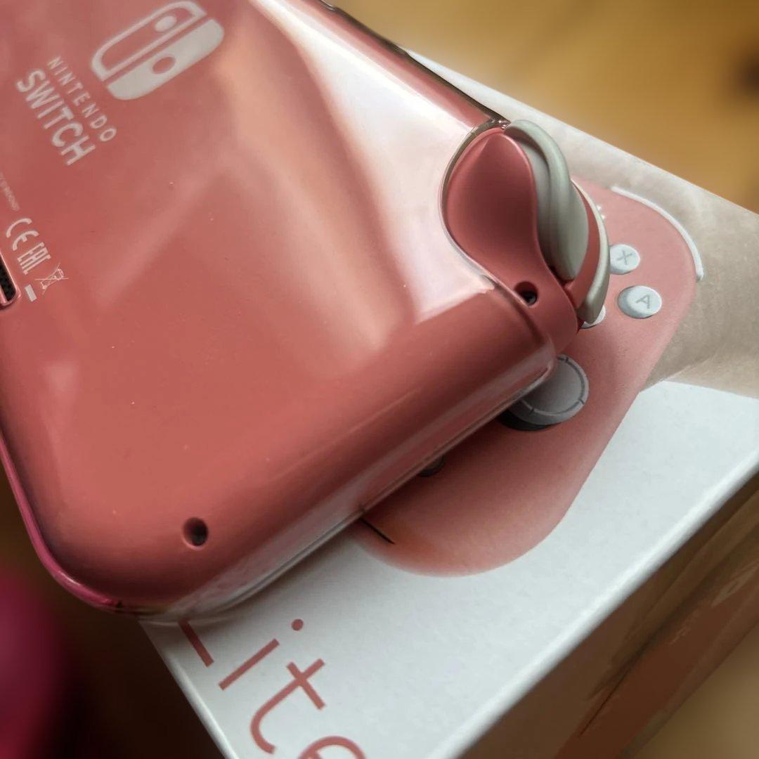 NINTENDO switchLite ピンク　ケース付き