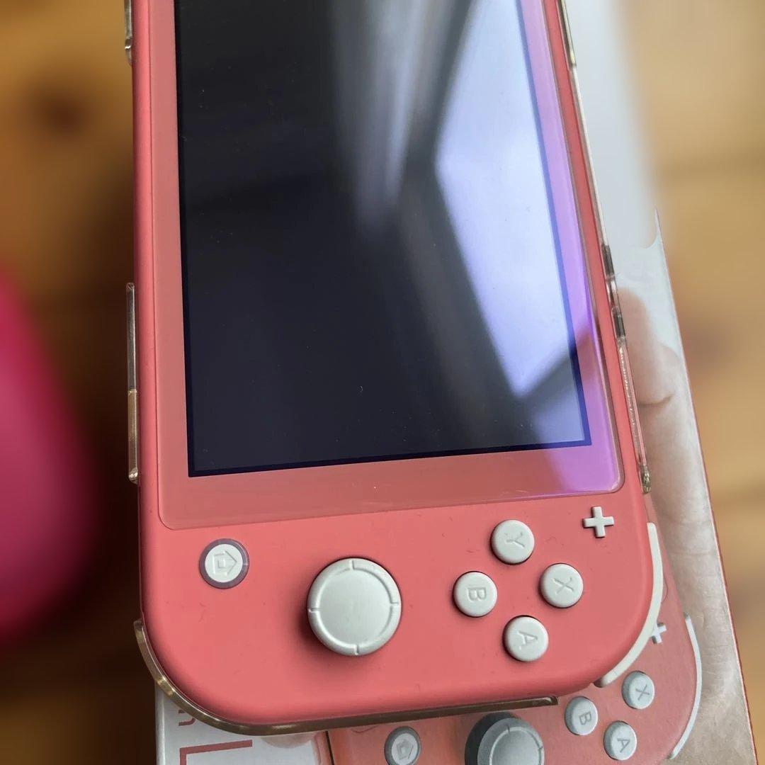 NINTENDO switchLite ピンク　ケース付き