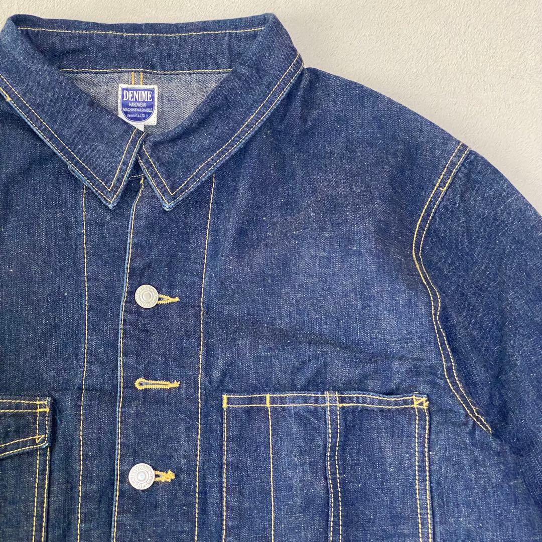 DENIME カバーオール　XL ダークブルー