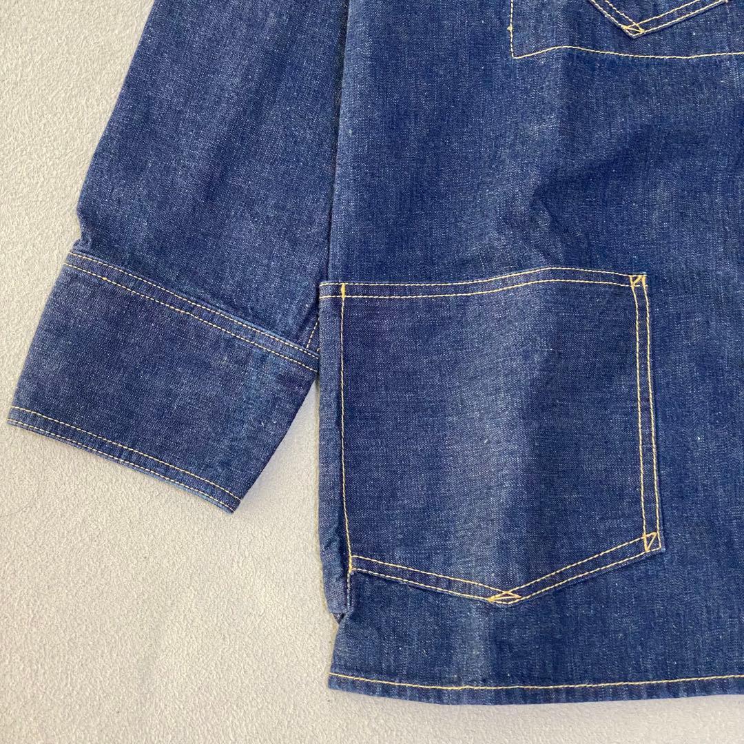 DENIME カバーオール　XL ダークブルー