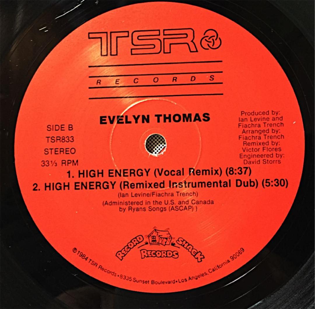 HIGH-ENERGY／EVELYN THOMAS MAHARAJA DISCO