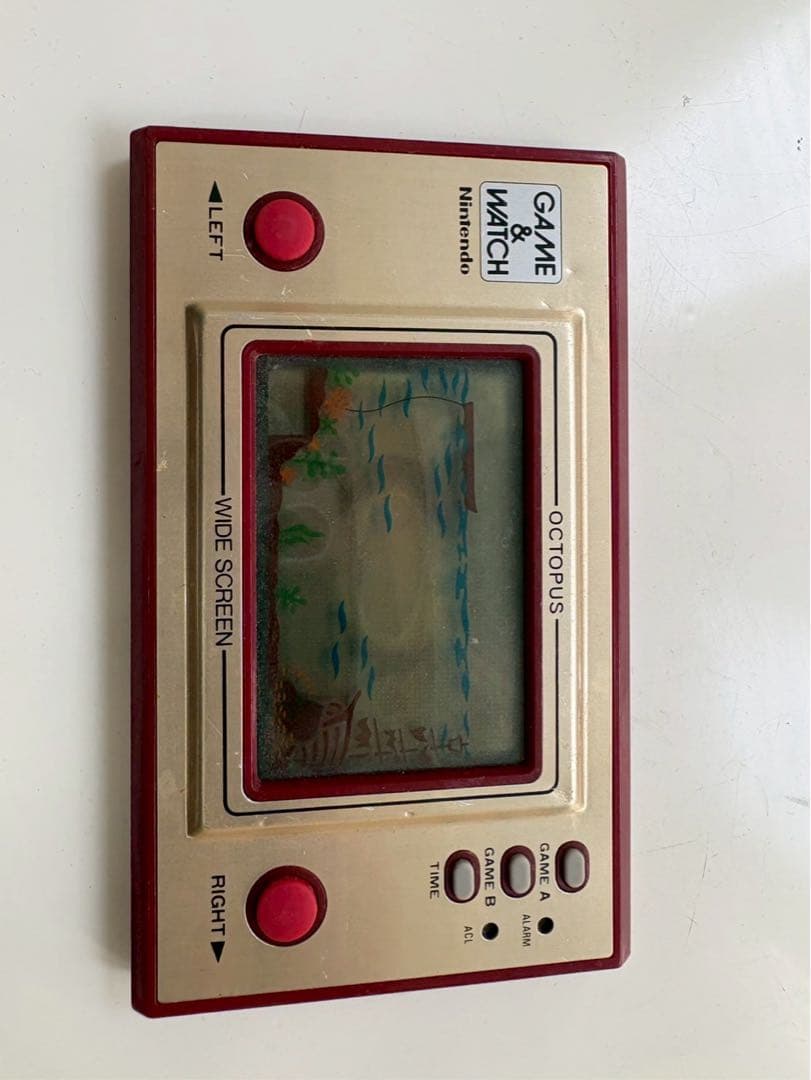 ゲームウォッチ オクトパス 任天堂