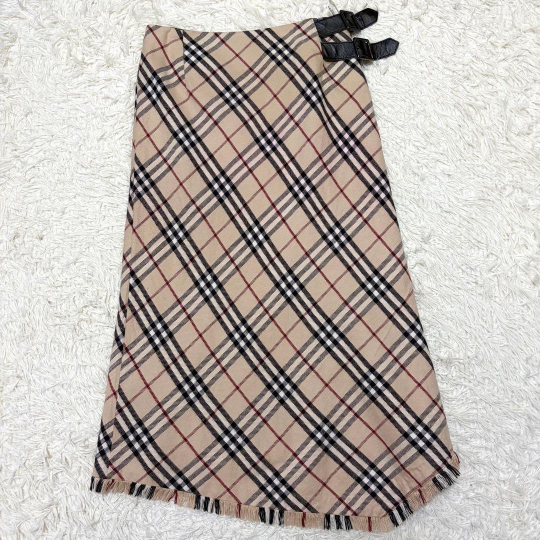 BURBERRY LONDON バーバリー　ロングスカート Ｍ