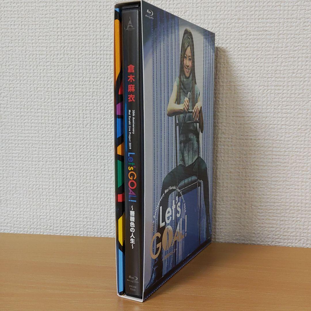 倉木麻衣Blu-ray20周年ライブLet's GOAL!薔薇色の人生ブルーレイ