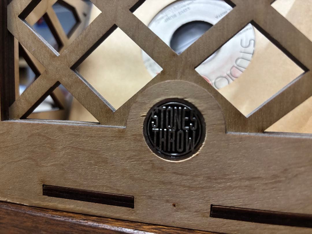 STONES THROW 7inch木製レコードケース