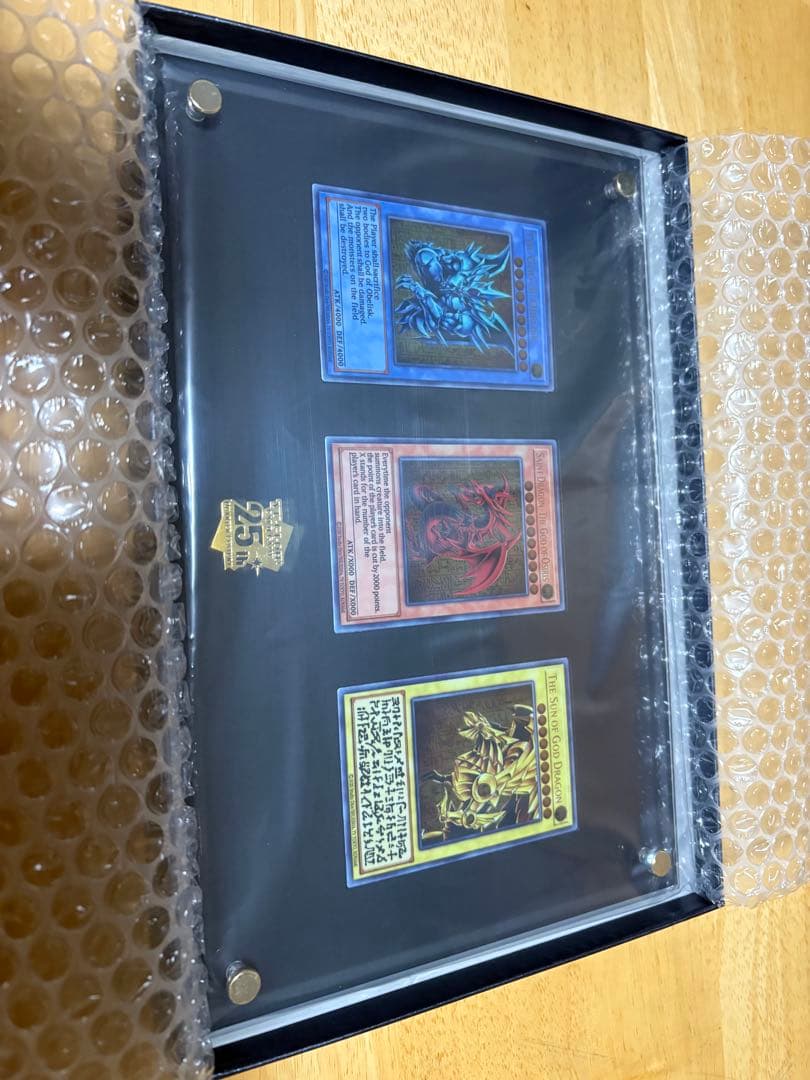 遊戯王OCGデュエルモンスターズ「三幻神」スペシャルカードセット（ステンレス製）