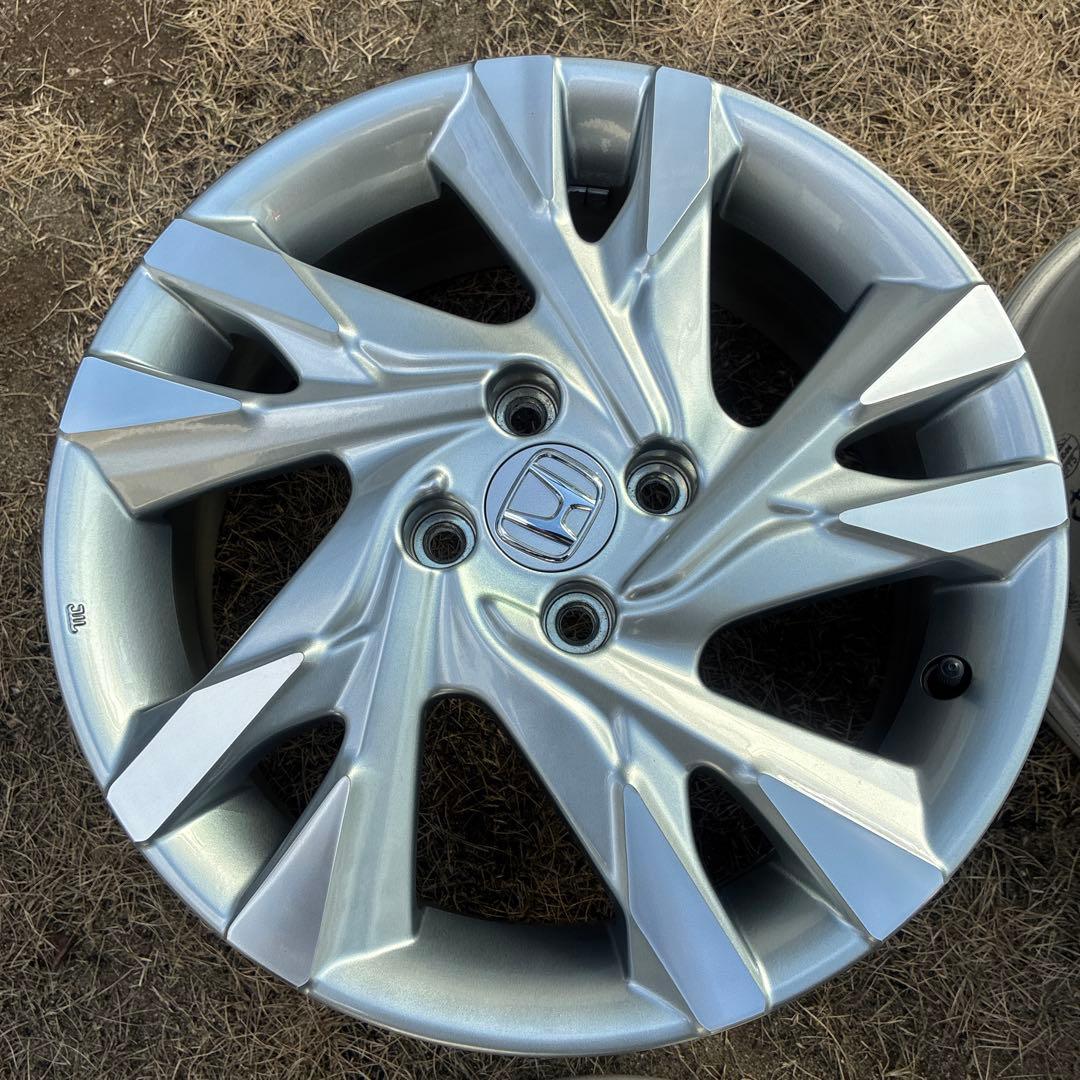 ホンダシャトル 純正アルミホイール 2本① PCD100 4穴 6J +53