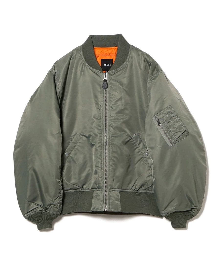 【専用】BEAMS MA-1 オリーブグリーン