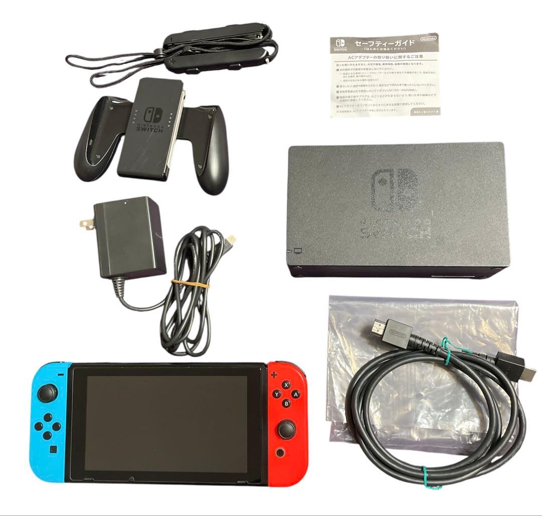 初期型 Switch 本体セット 付属品完備 シリアルXAJ7006...