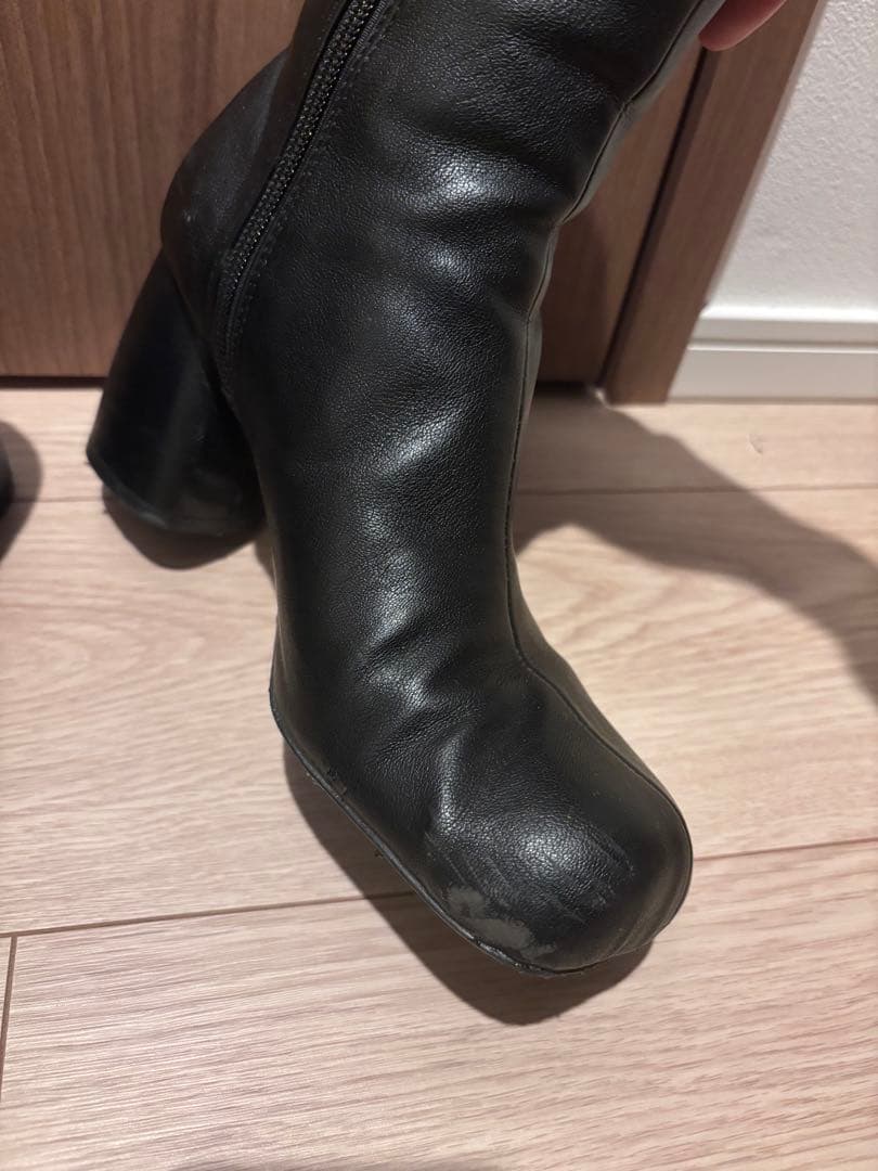 靴 TODAYFUL Square Short Boots 36