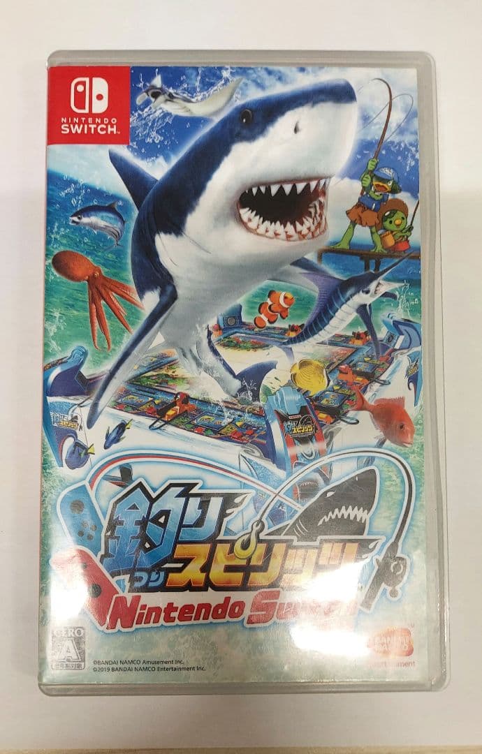 スイッチ　釣りスピリッツ　12枚セット