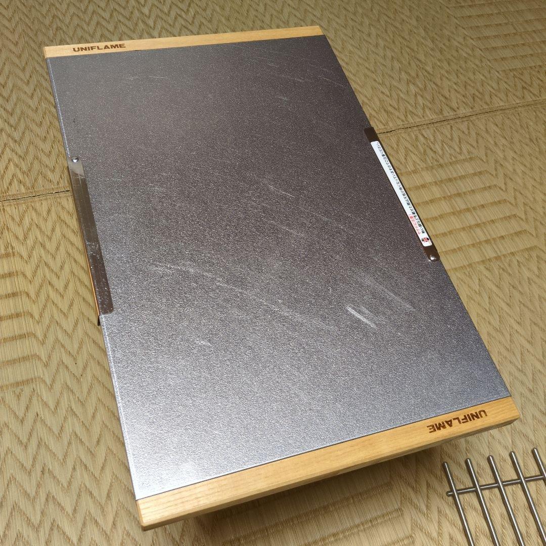 UNIFLAME焚き火テーブルフィールドラック天板セットおまけ付き