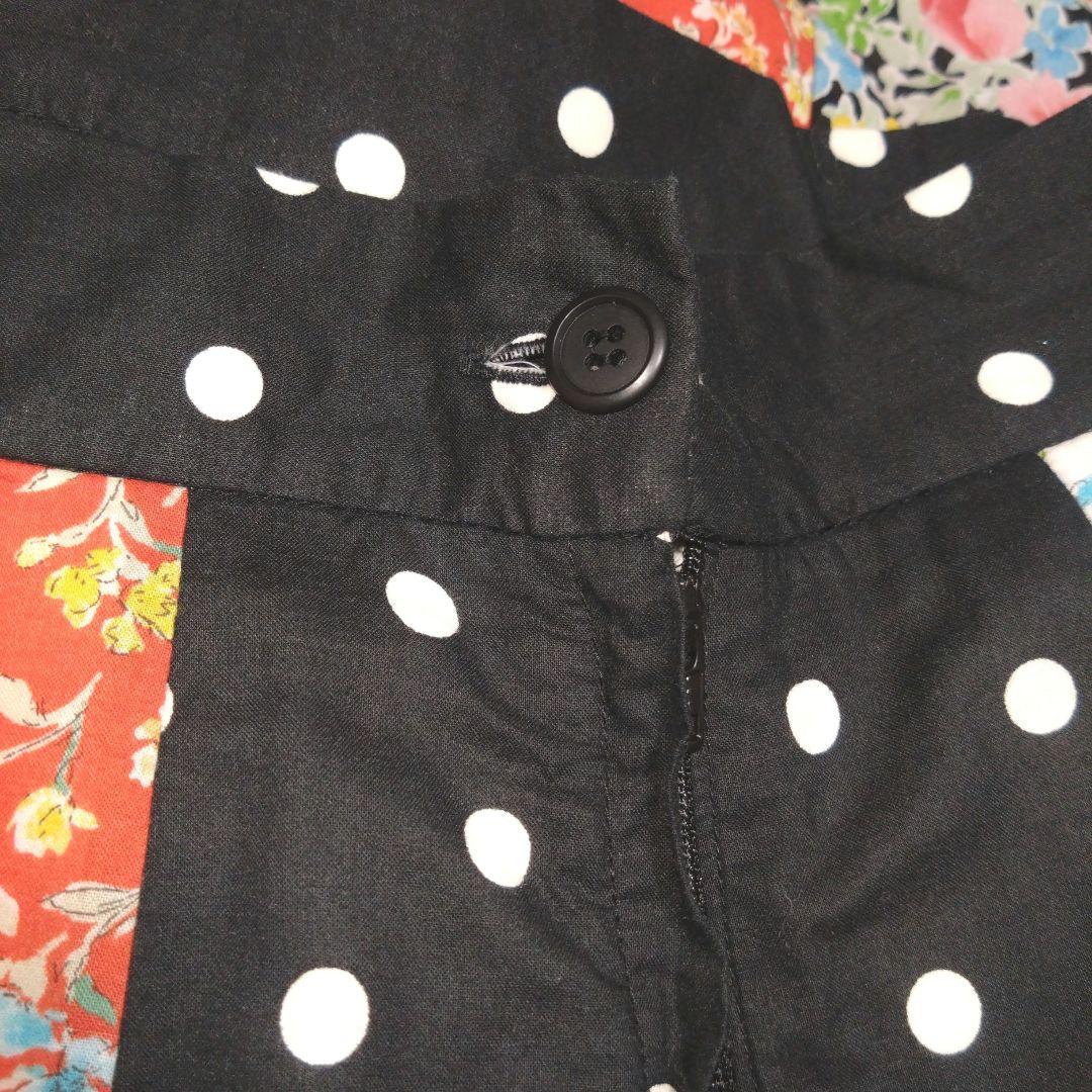 Swell Vintage BONUM パッチワーク　スカート ドット　花柄