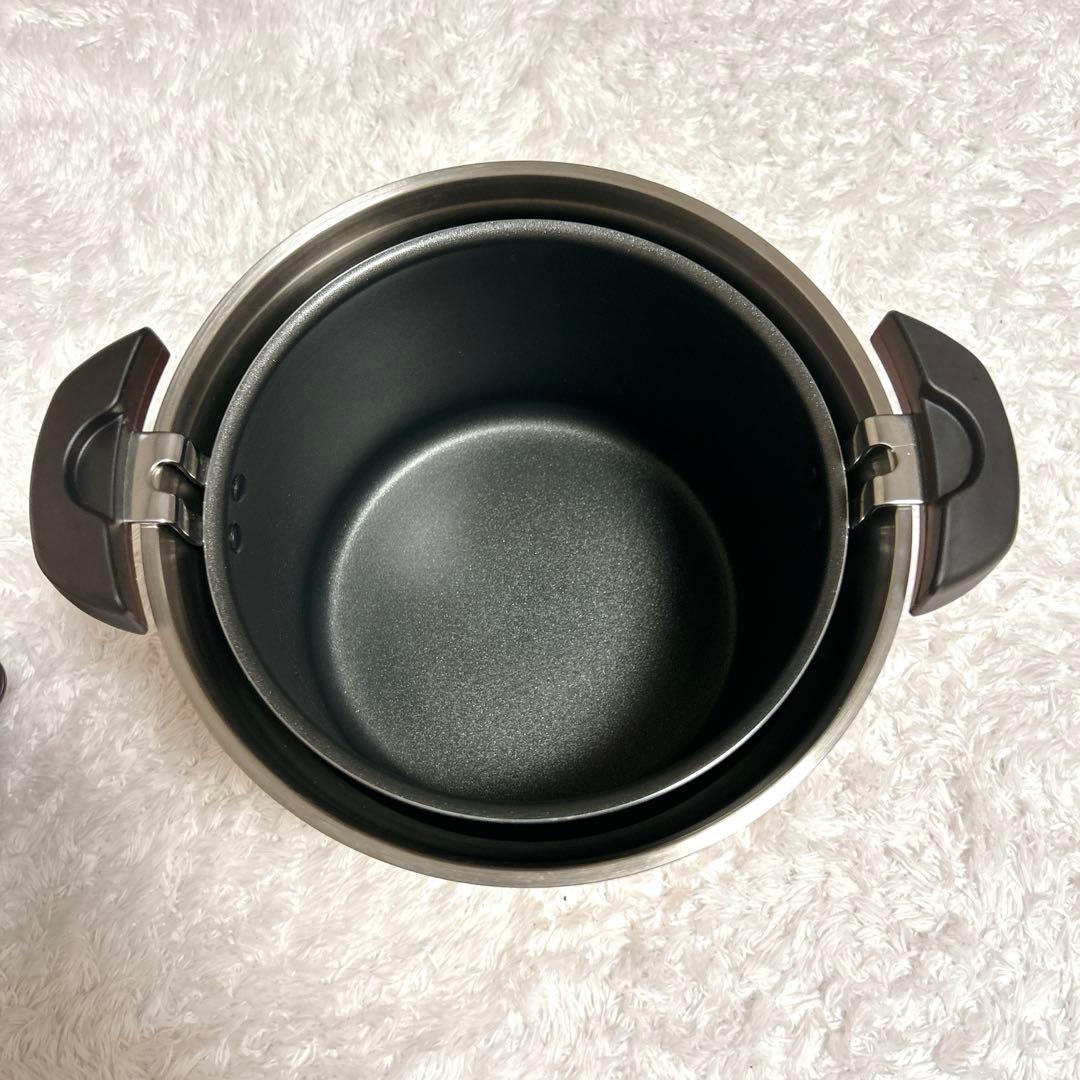 【美品】サーモス シャトルシェフ KBJ-4500 OR 4.3L オレンジ