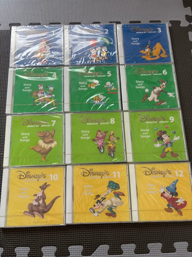 Disney's World of English DVDセットCDセット