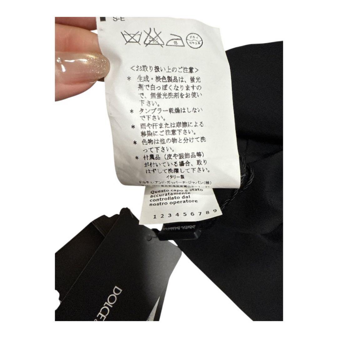ドルチェ＆ガッバーナ 新品未使用 シルク トップス レース ノースリーブ 40