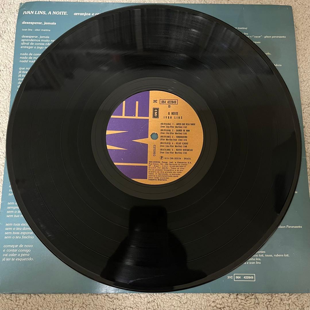 レコード Ivan Lins A Noite レアグルーヴ ジャズ ソウル LP