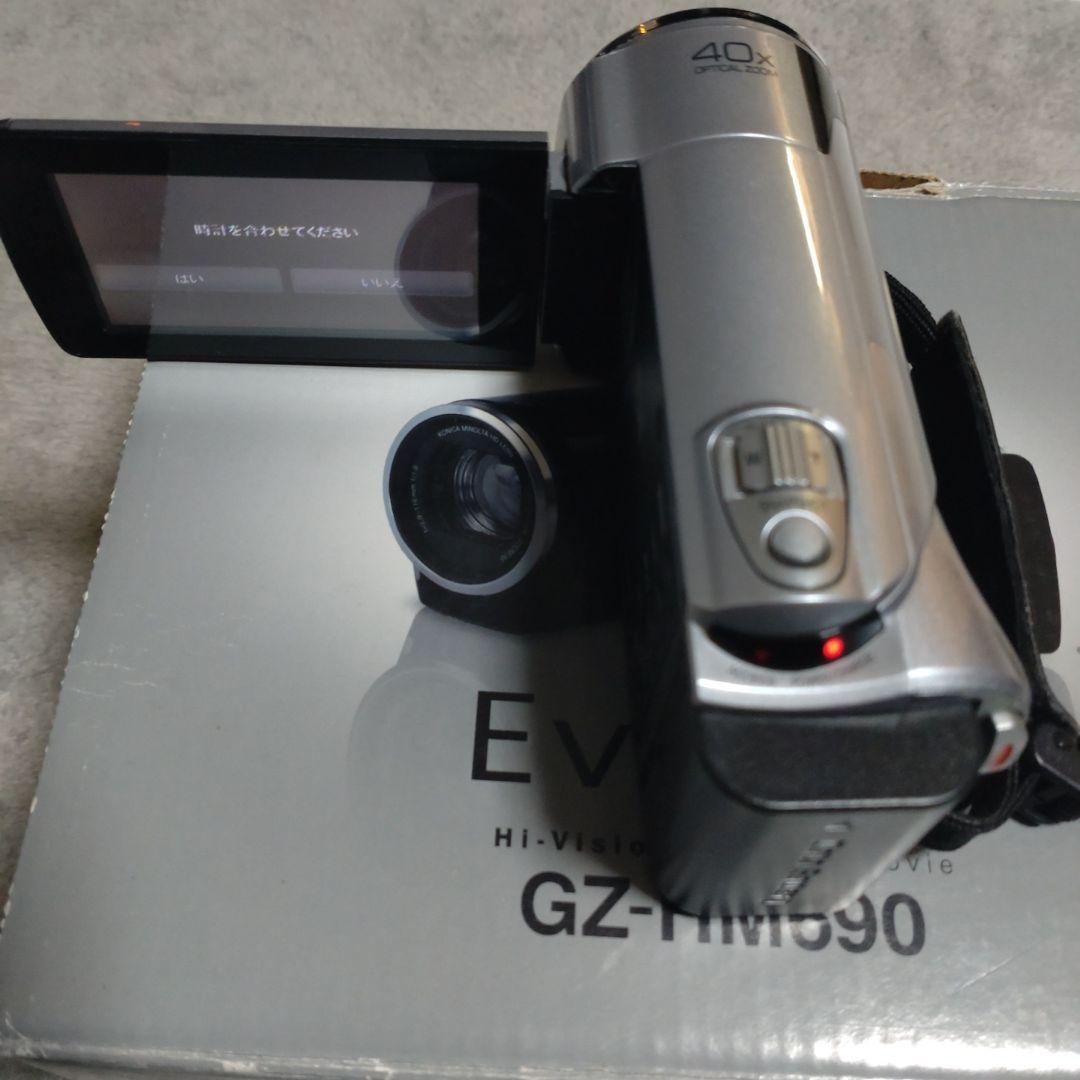 JVC Everio GZ-HM690 ビデオカメラ 本体