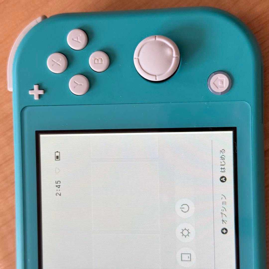 Switch Lite ターコイズ 難アリ