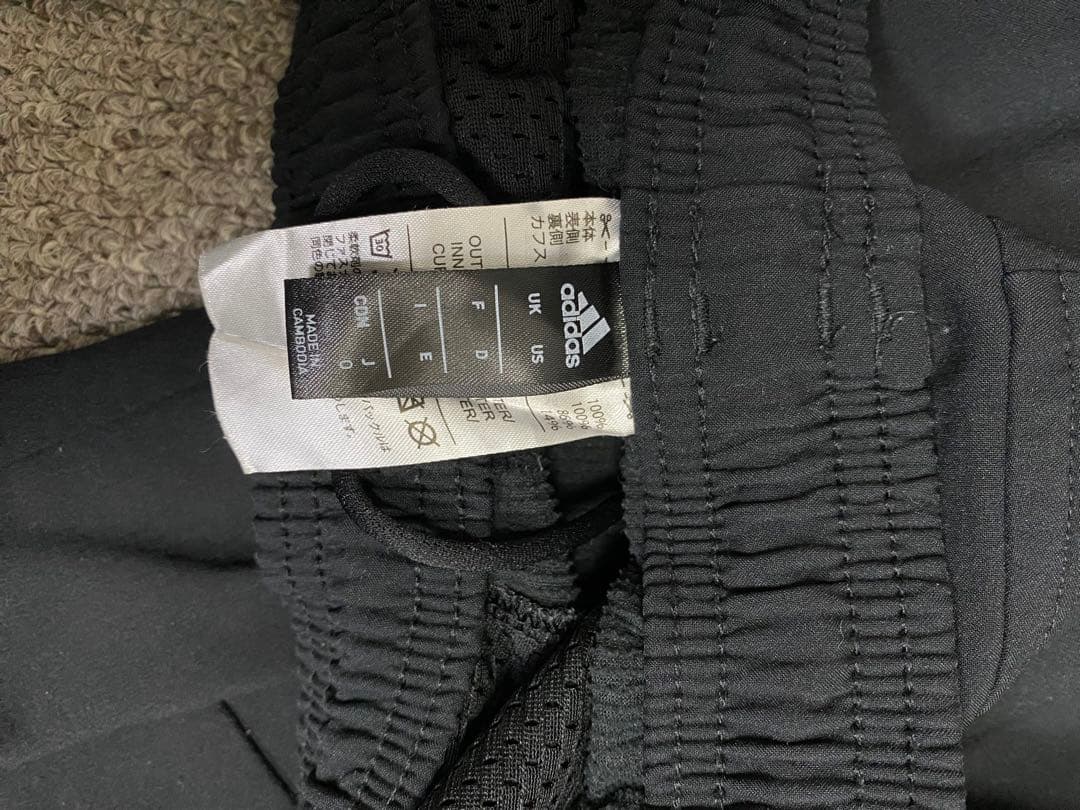 adidas ブラック ジャージ上下セット