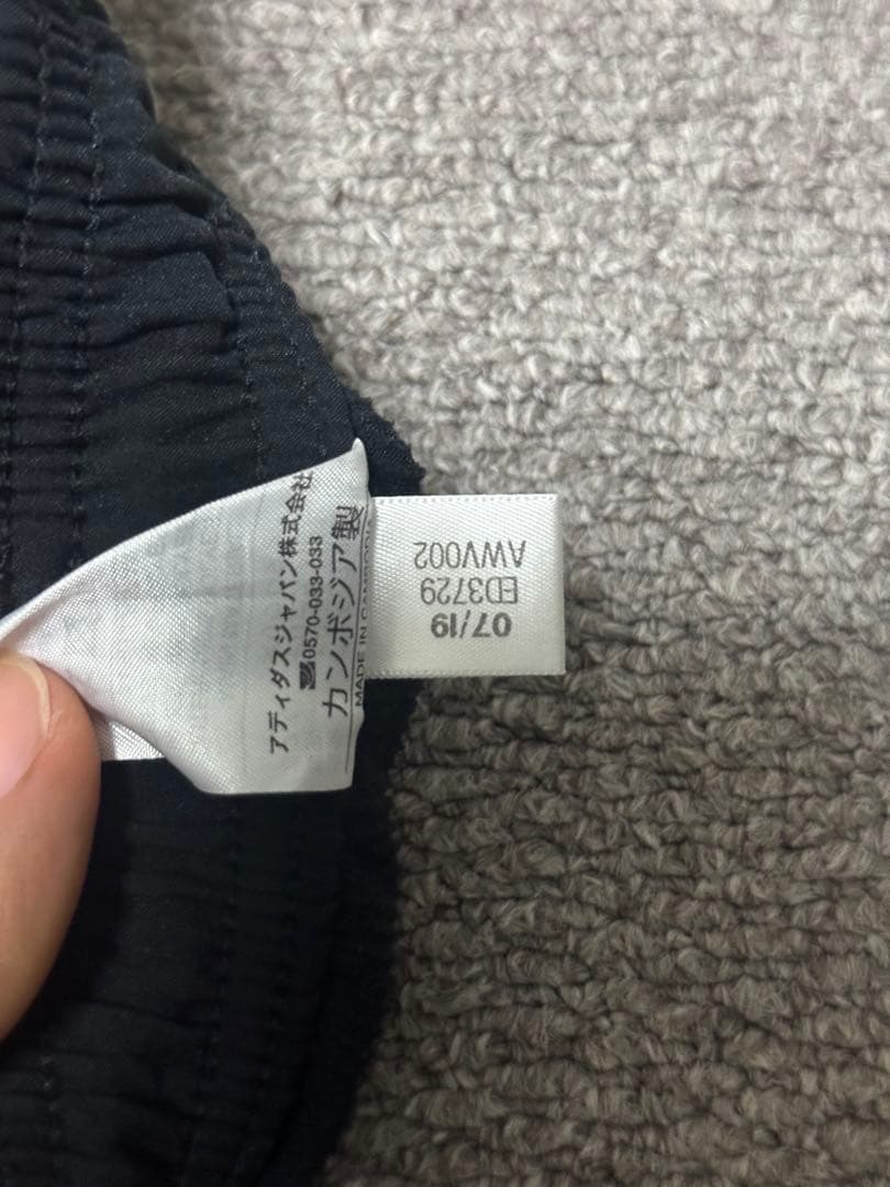 adidas ブラック ジャージ上下セット
