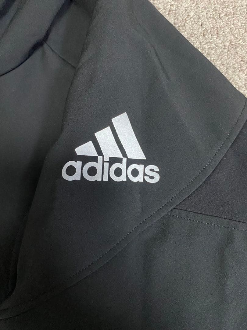 adidas ブラック ジャージ上下セット