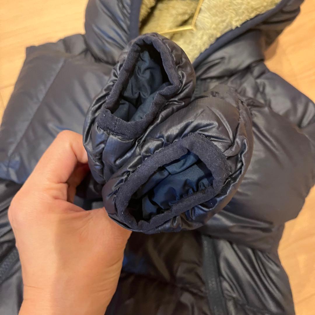 patagonia パタゴニア ダウン カバーオール ロンパース　3-6M
